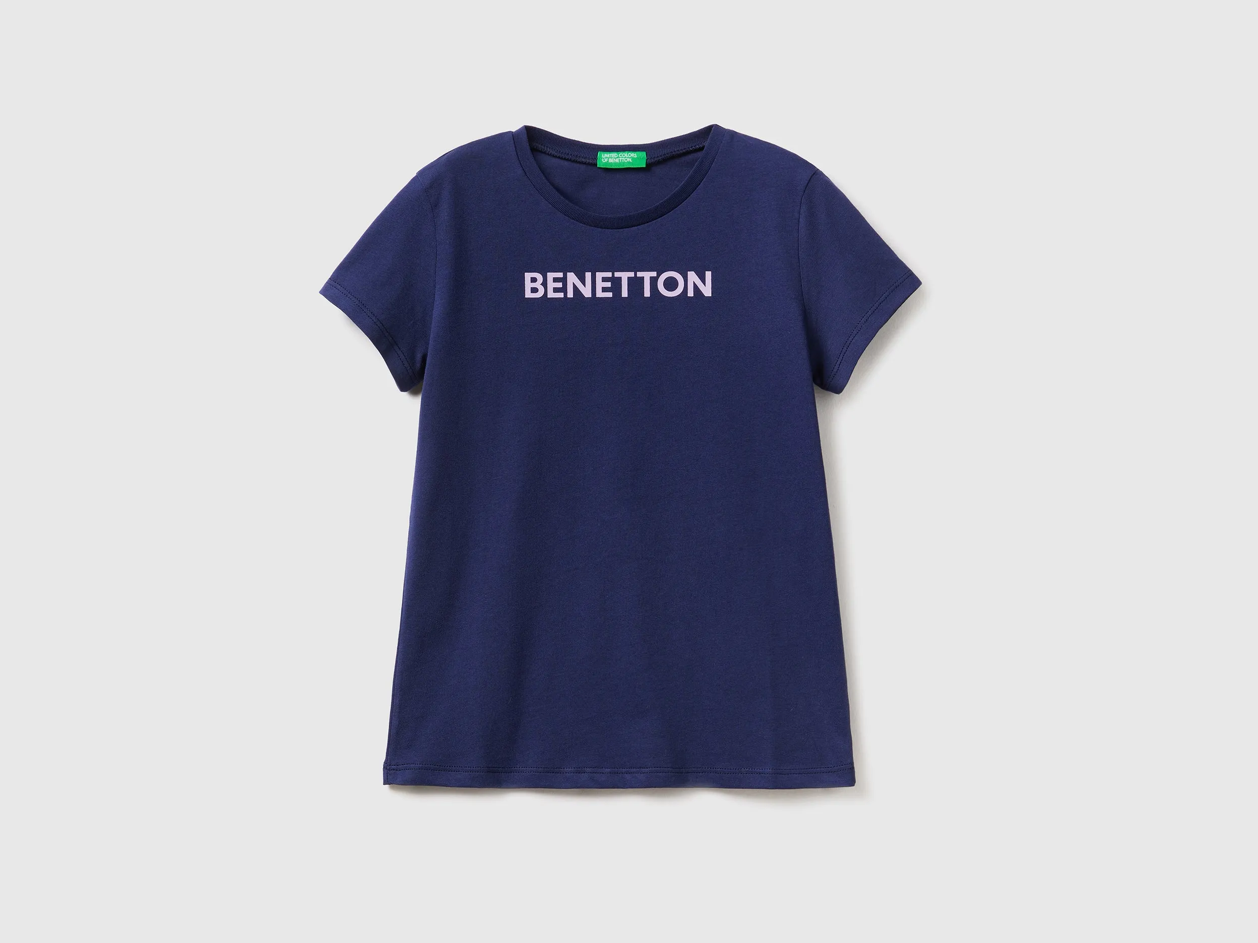 100% cotton t-shirt with logo