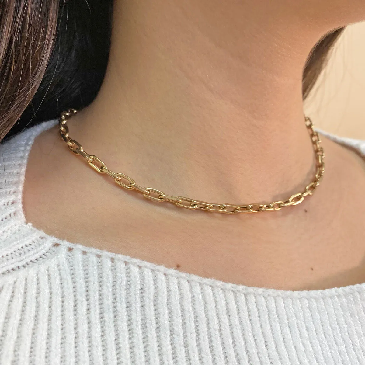 14K Grand Beverly Chain Necklace