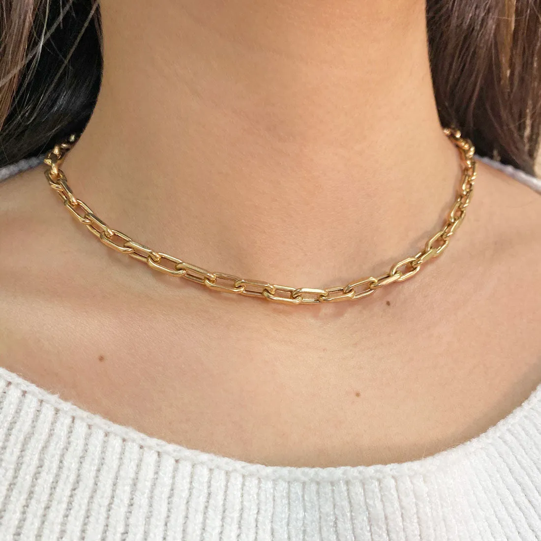 14K Grand Beverly Chain Necklace