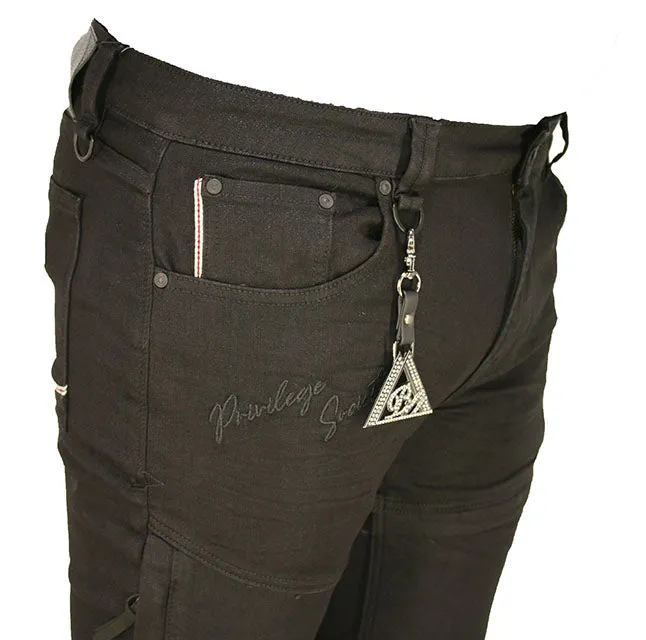 3D Black Stone - Skinny Jean