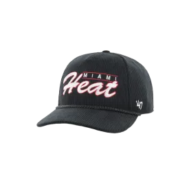 '47 Brand Miami HEAT Doubleheader Hitch Snapback