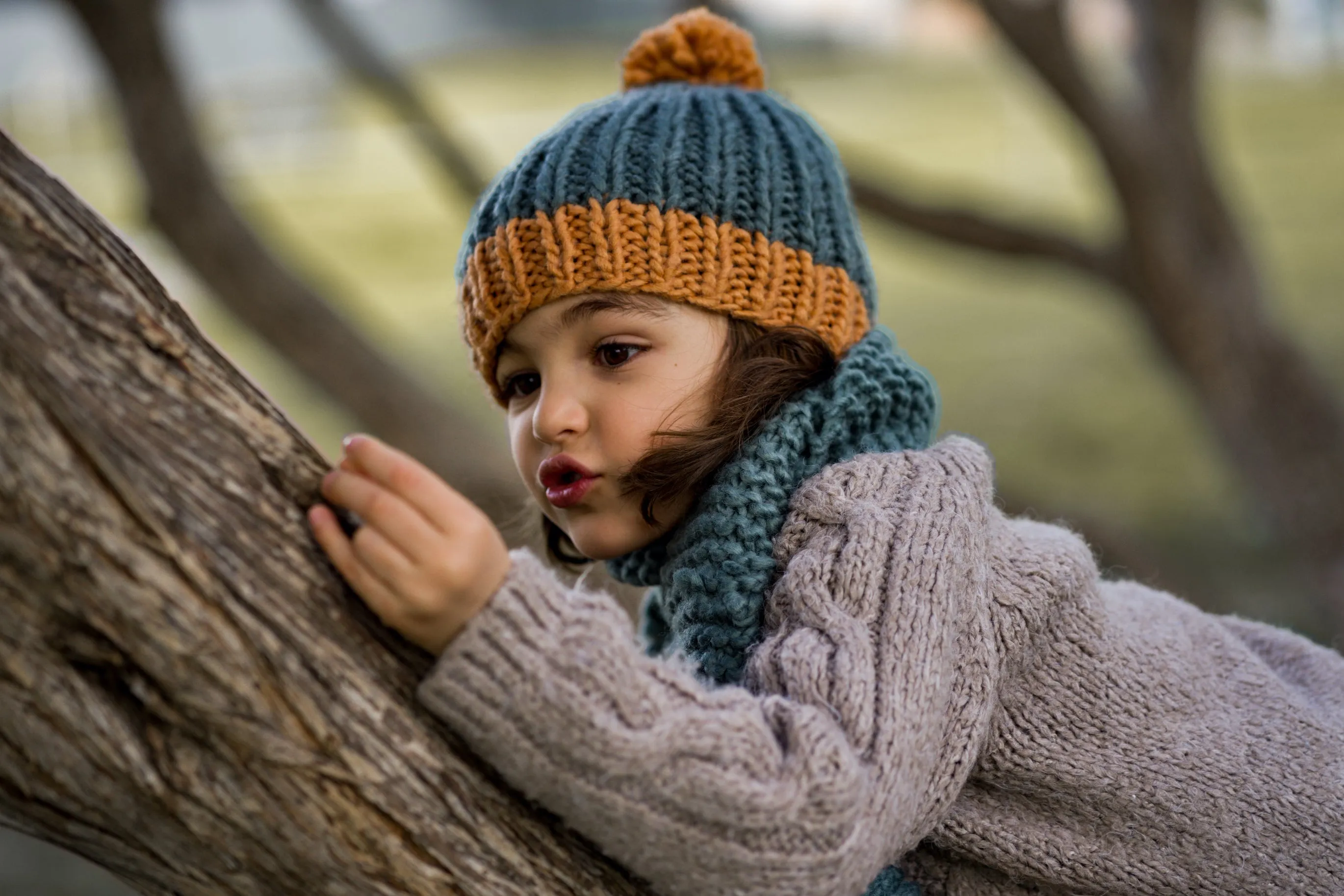 Acorn Traveller Chunky Beanie - Slate