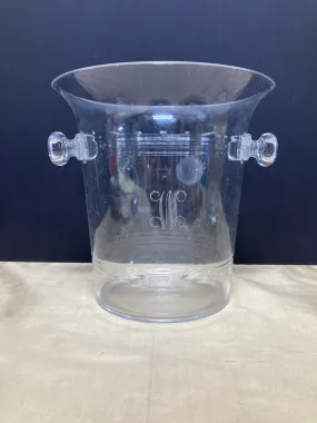 Acrylic Engraved "W" Wine Ice Bucket