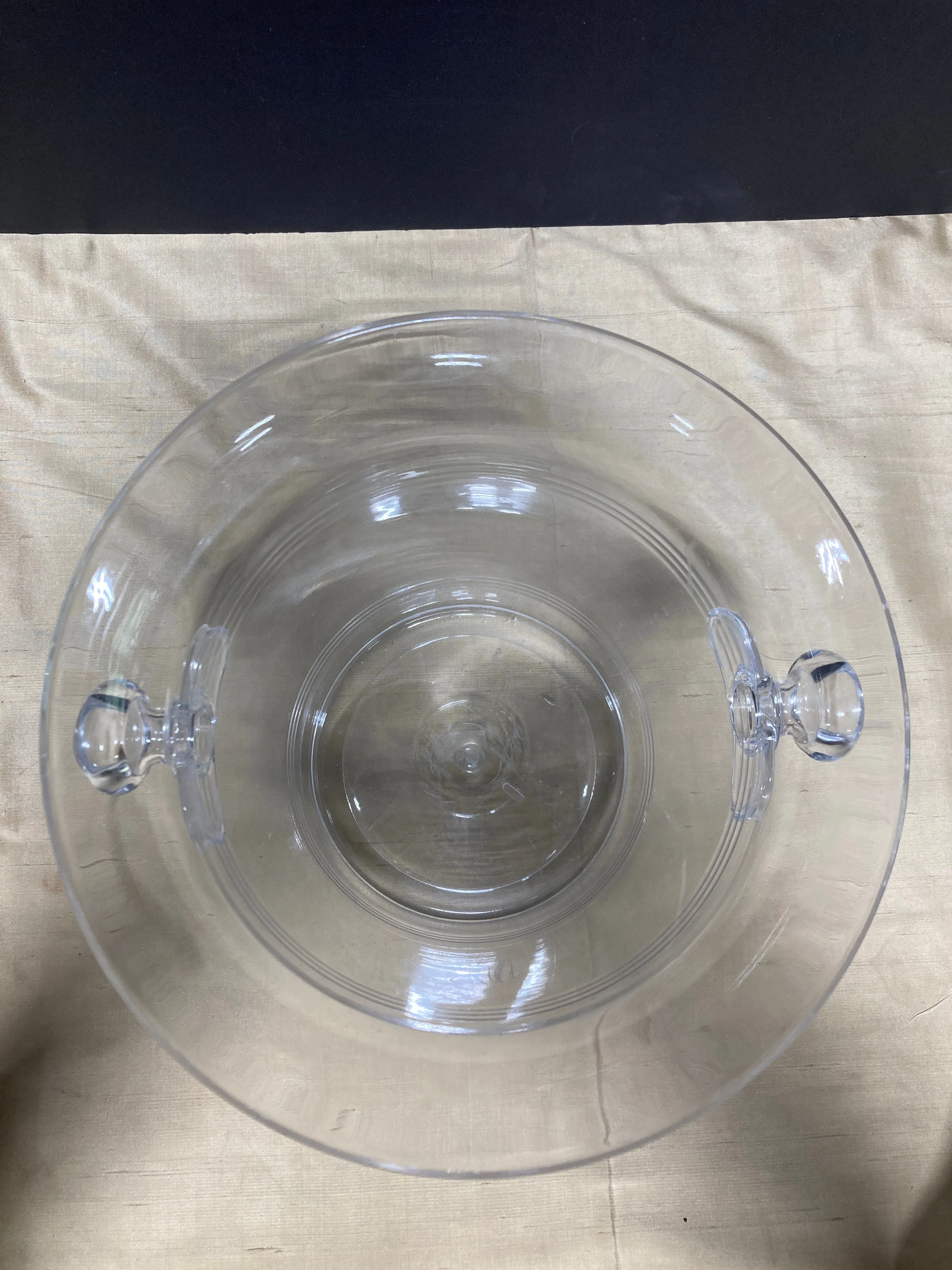 Acrylic Engraved "W" Wine Ice Bucket