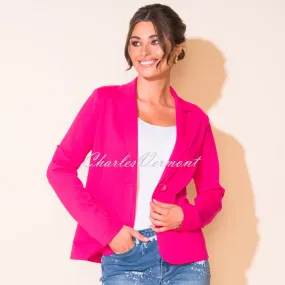 Alison Sheri Blazer Jacket - Style A43002 (Fuchsia)