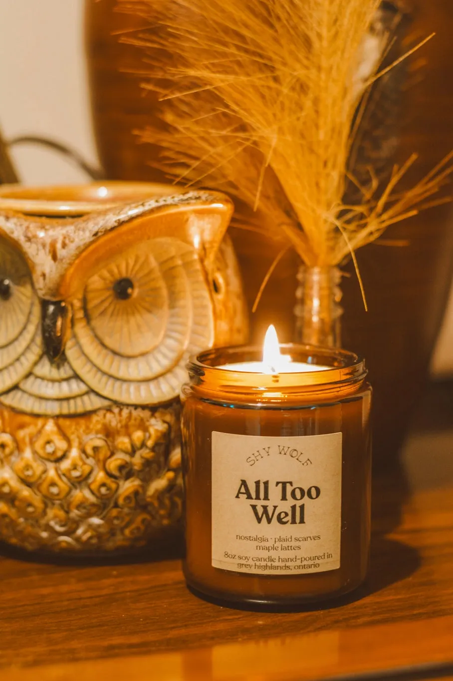 All Too Well Candle by Shy Wolf