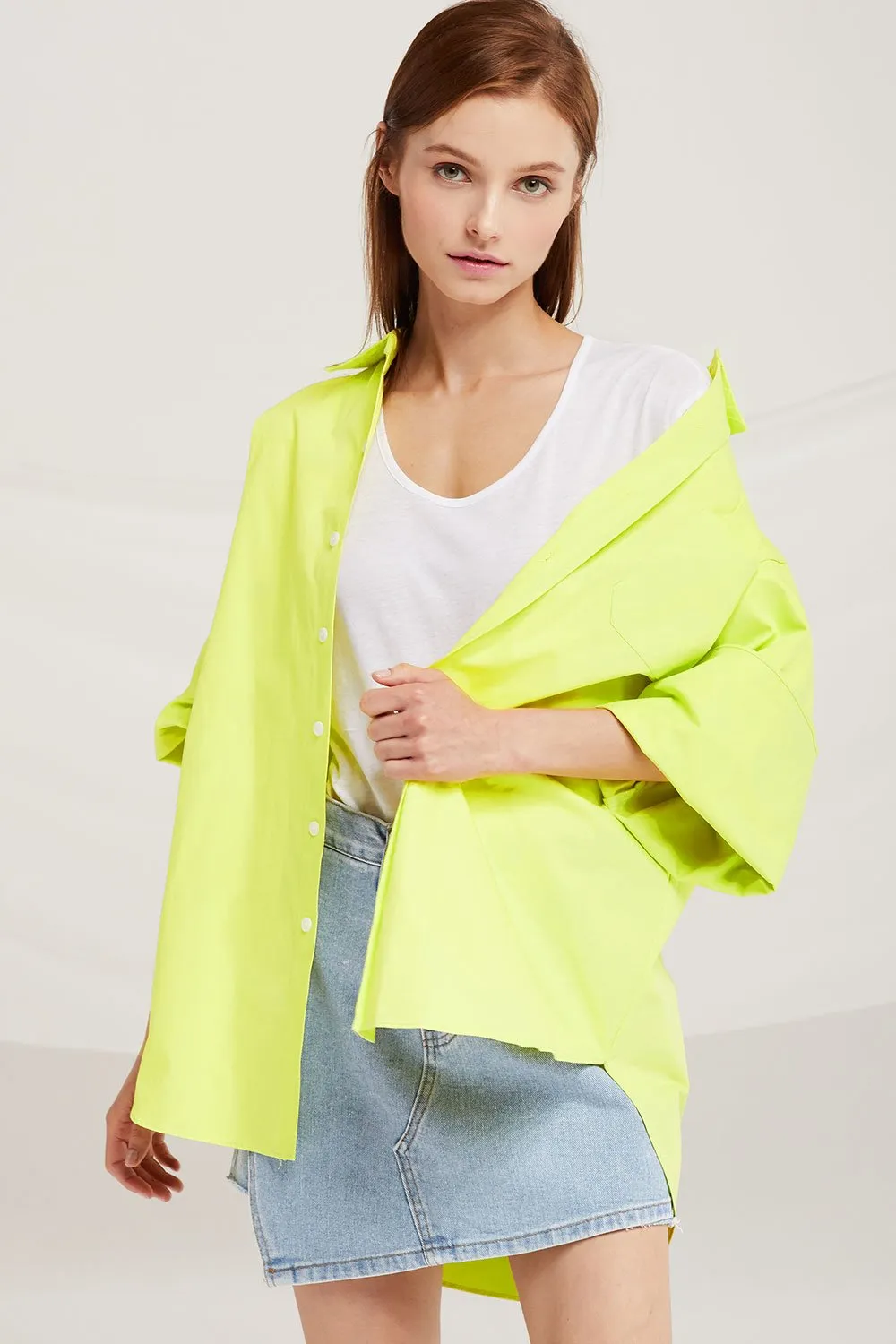 Allison Oversized Wide Sleeve Shirt