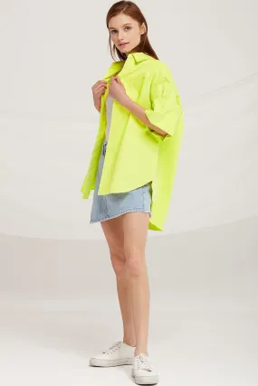 Allison Oversized Wide Sleeve Shirt