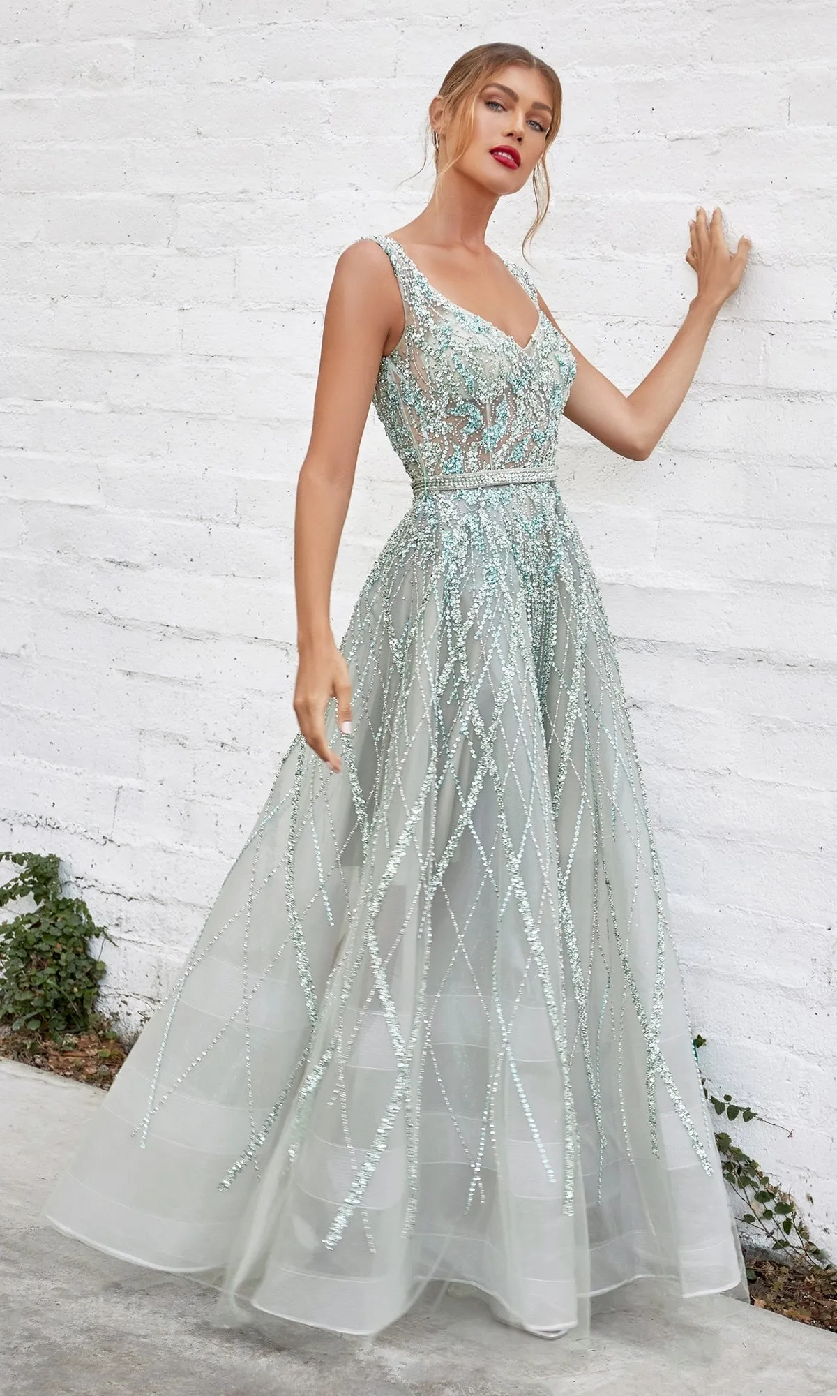 Andrea & Leo Long Formal Dress A1091