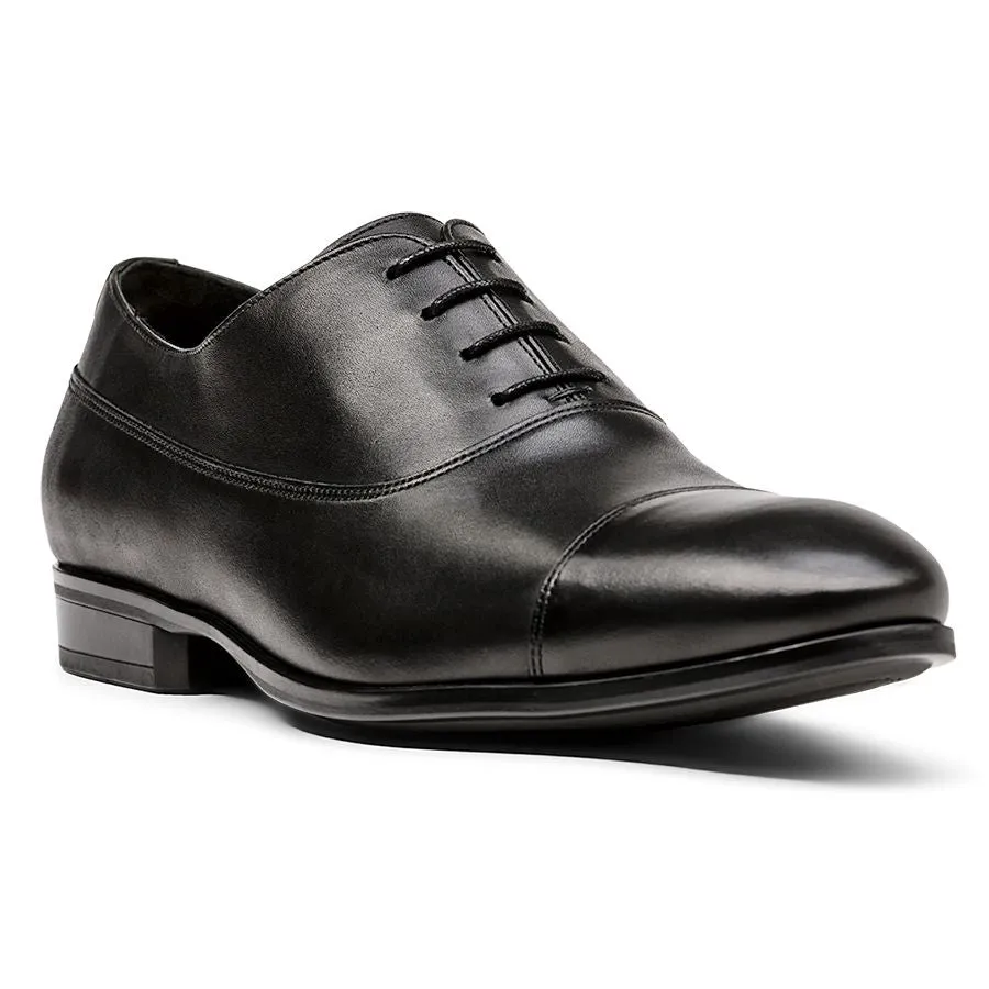 BAILEY CAP TOE-BLACK LTH