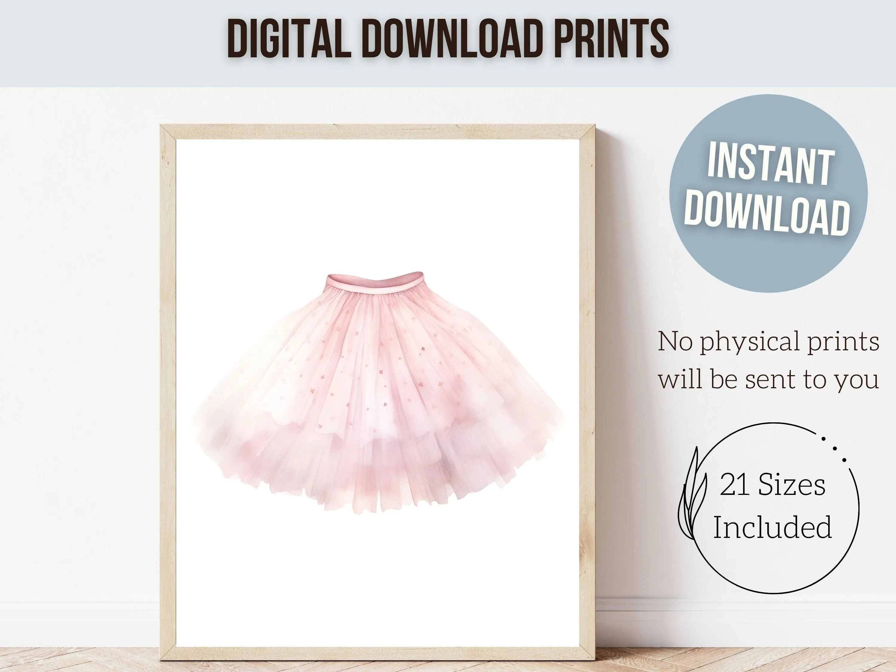 Ballet Nursery Prints - Set 5