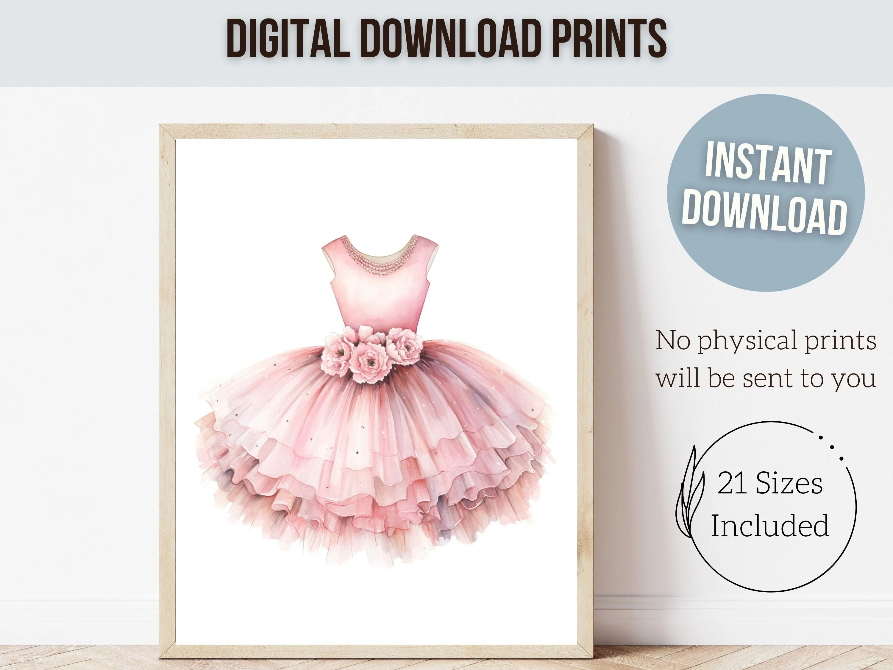 Ballet Nursery Prints - Set 6