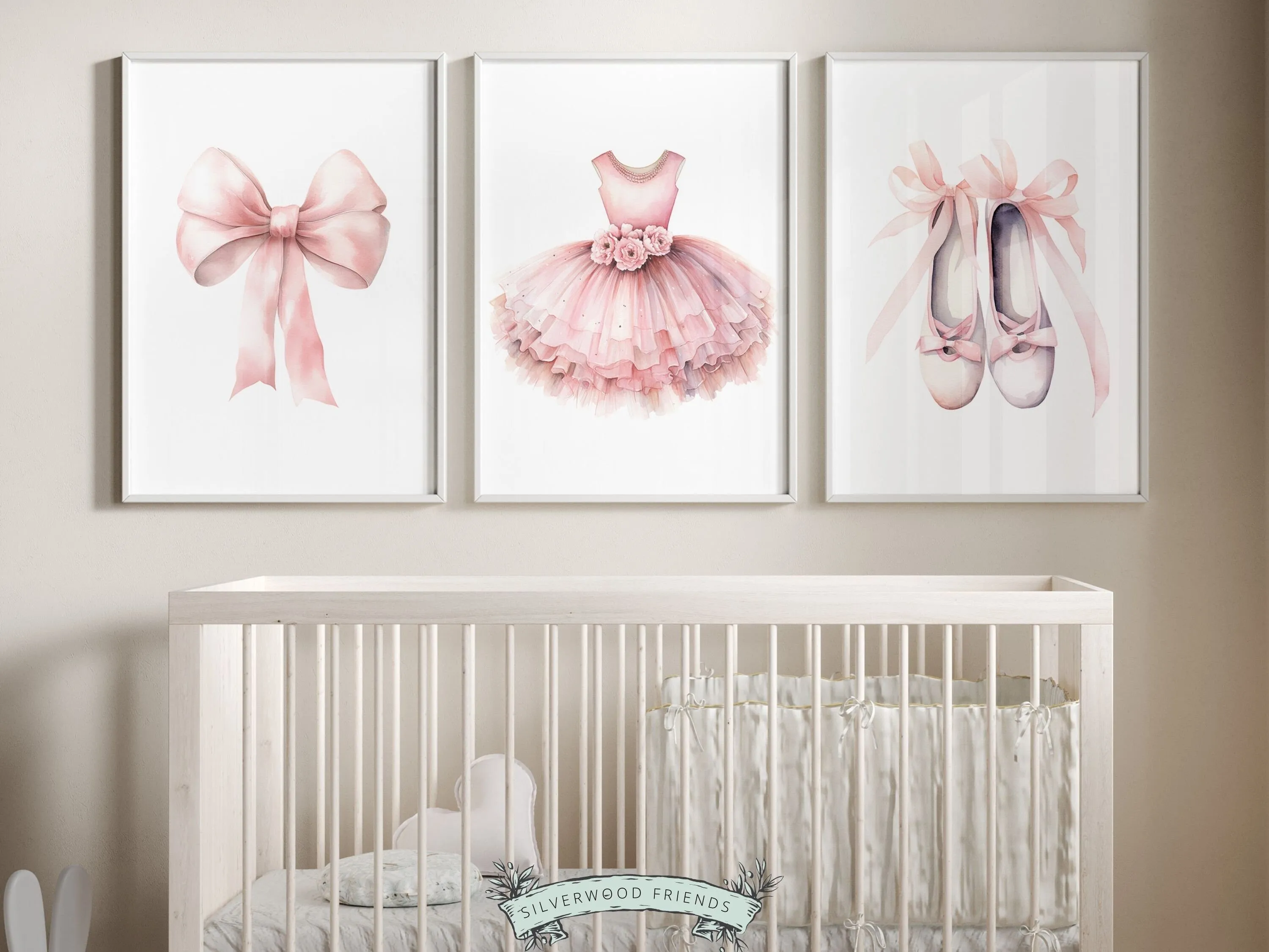 Ballet Nursery Prints - Set 6