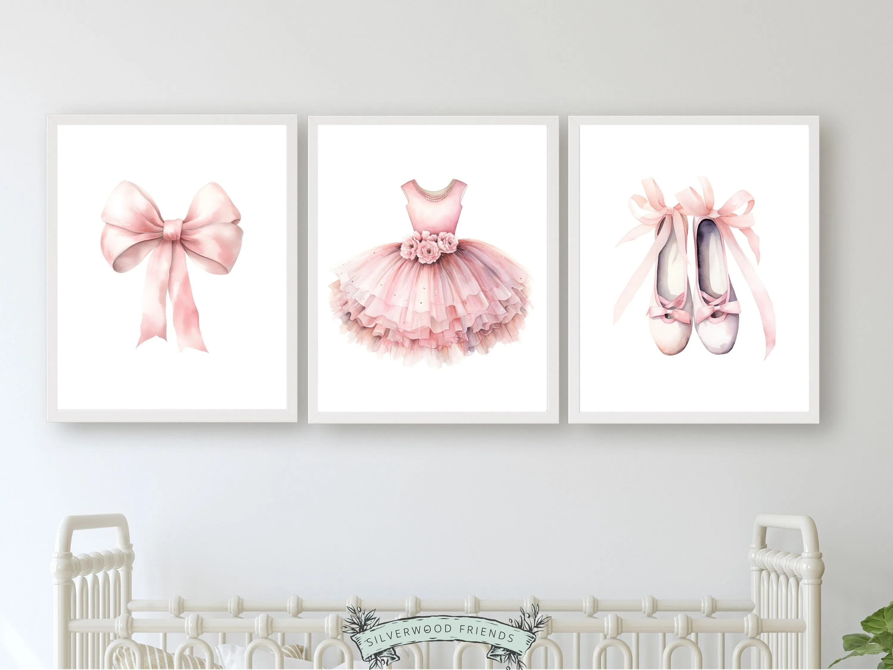 Ballet Nursery Prints - Set 6