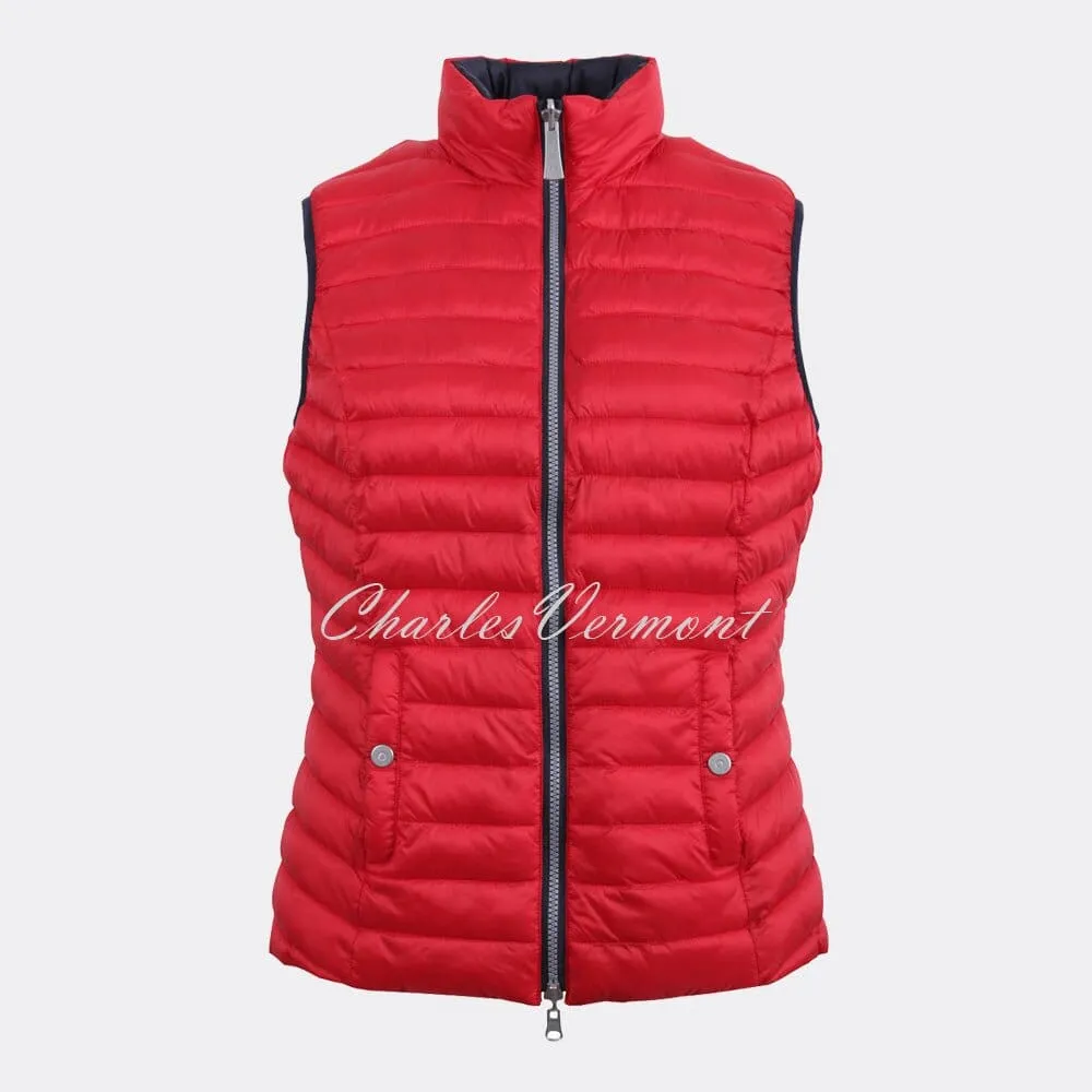 Barbara Lebek Reversible Gilet - Style 56130002-49 (Red/Navy)