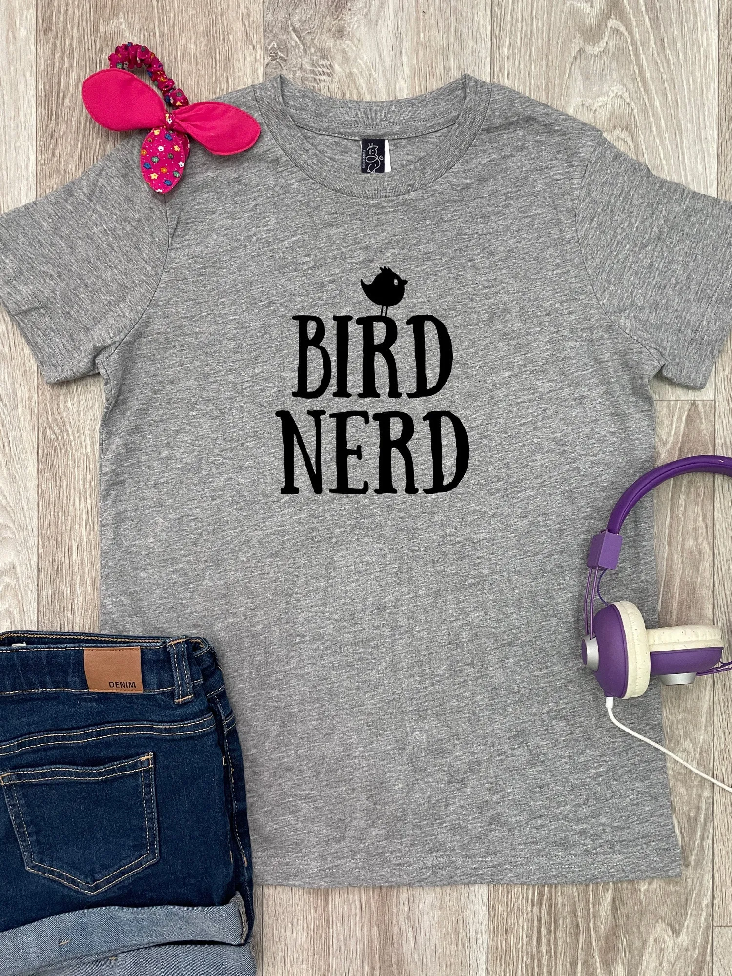 Bird Nerd Youth Tee