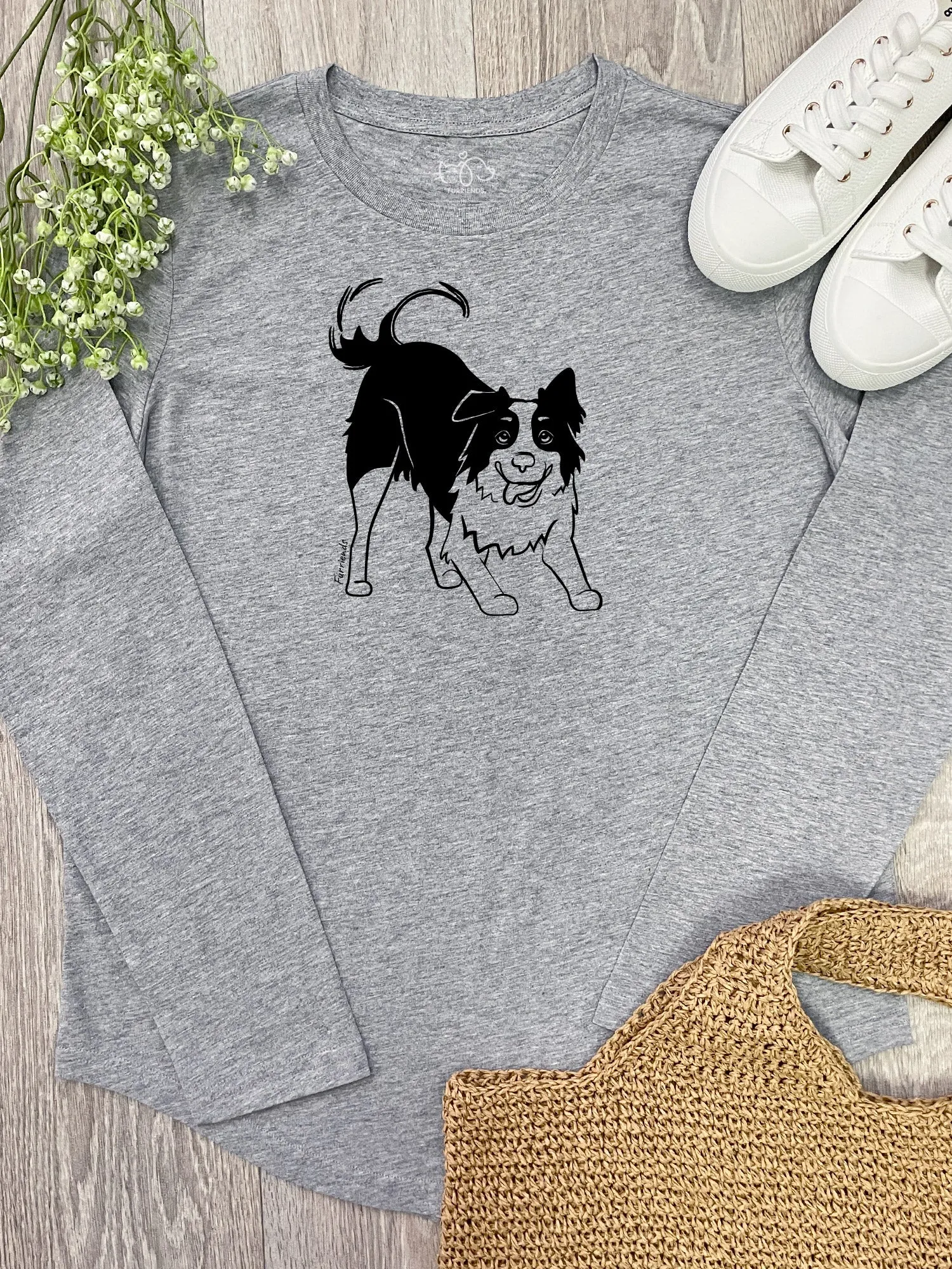 Border Collie Olivia Long Sleeve Tee