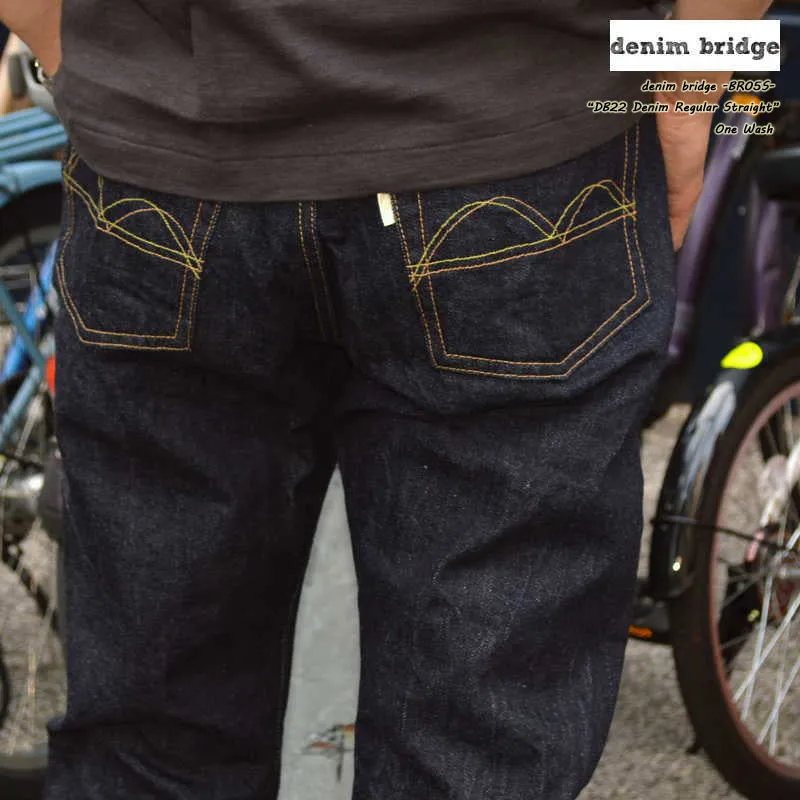 bridge "BR05S" 13.5oz DB22 DENIM REGULAR STRAIGHT