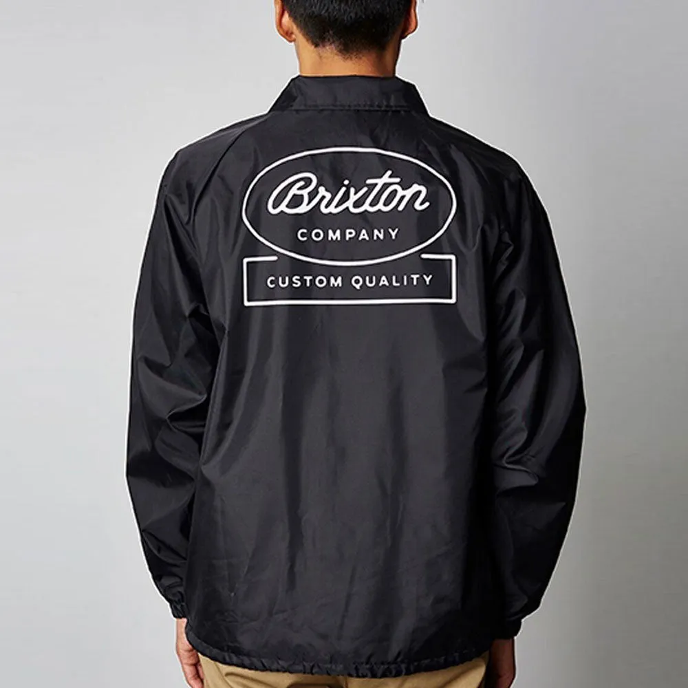 Brixton Dale Windbreaker Jacket Black