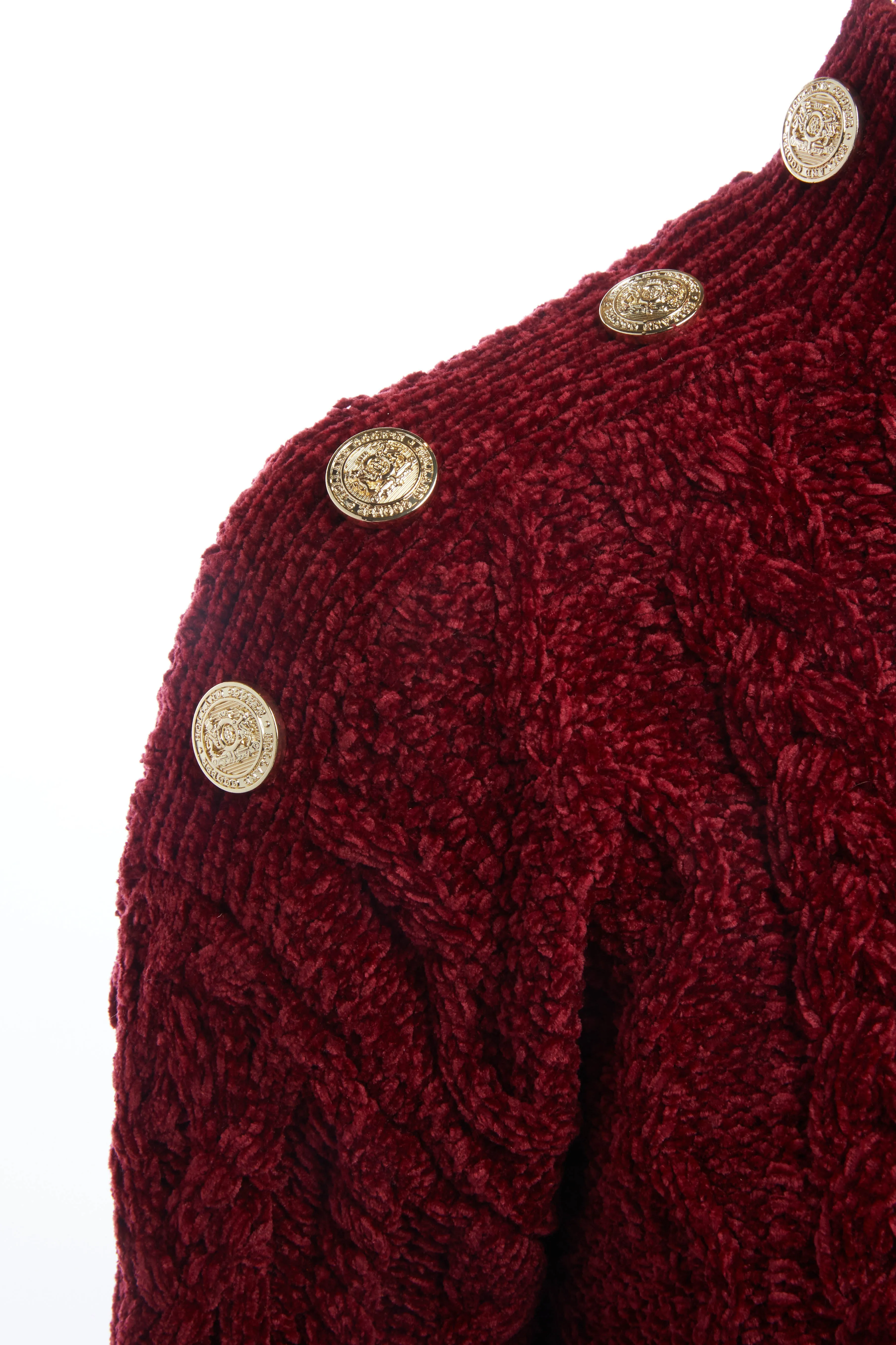 Brompton Cable Knit (Winter Berry)