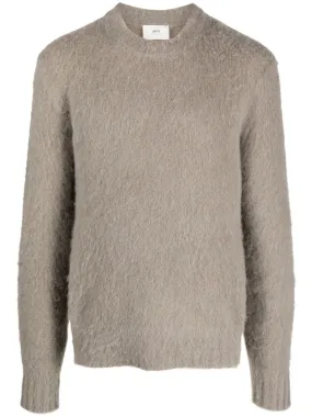 Brushed Crew-Neck Jumper