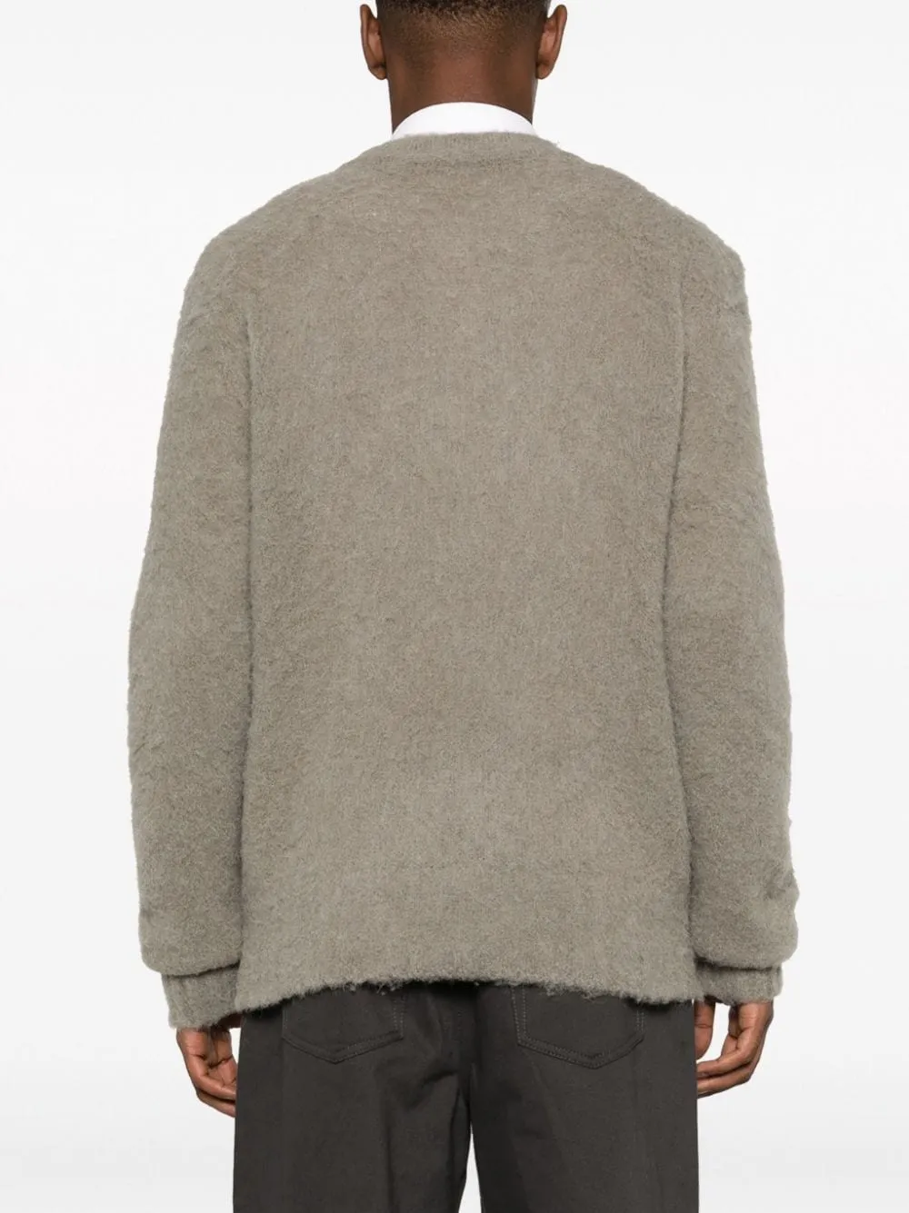 Brushed Crew-Neck Jumper