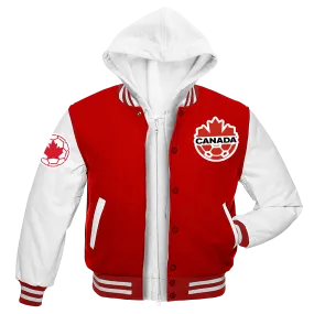 Canada Soccer Varsity Jacket