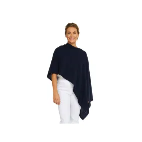 CASHMERE CLASSIC TOPPER - INDIGO