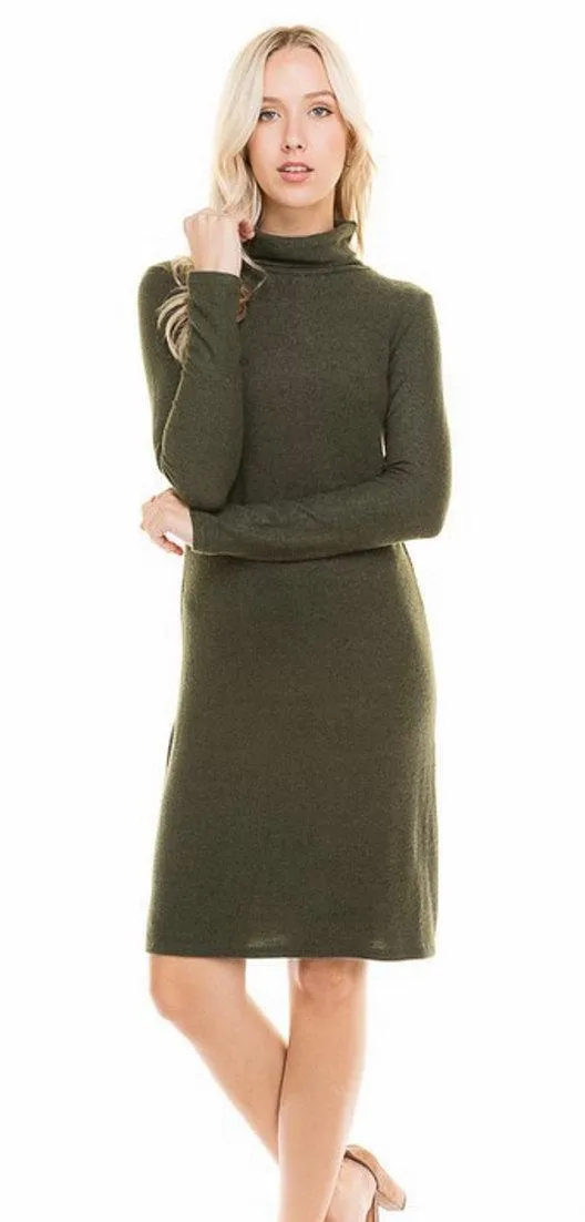 Chel's Basic Turtle-Neck Dress