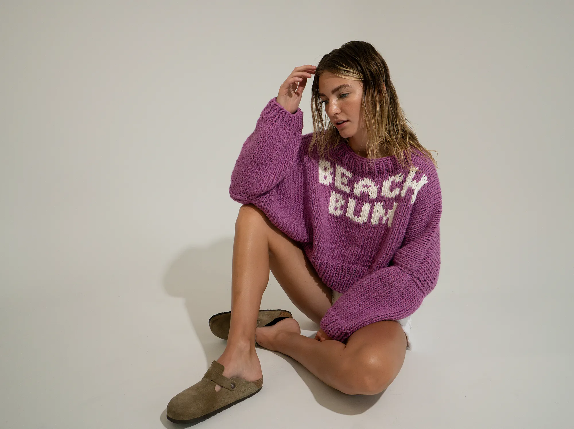 Chunky Cotton Beach Bum Pullover