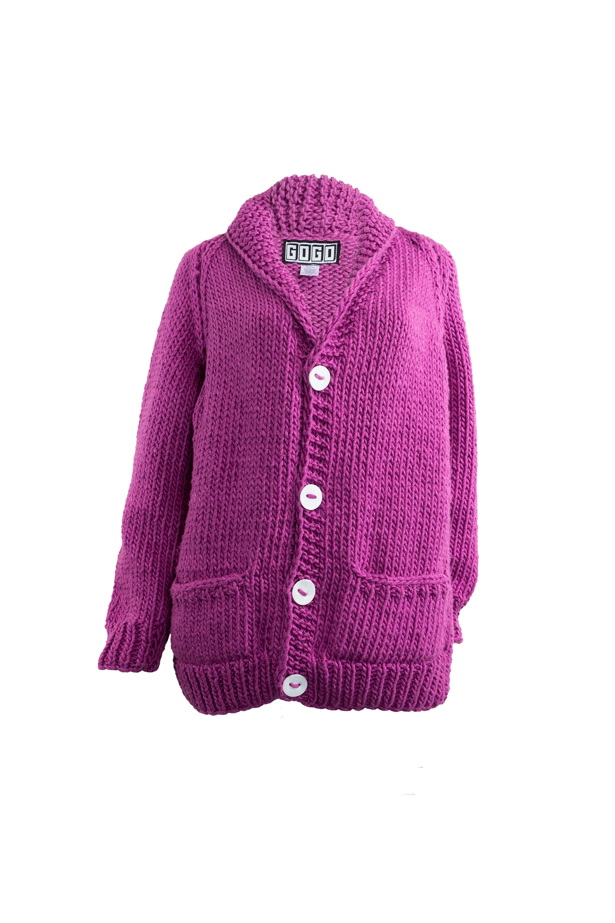 Chunky Cotton Lake Girl Cardi