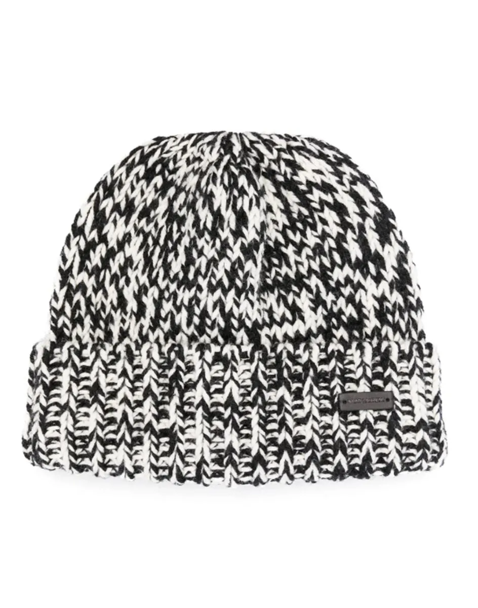 CHUNKY-KNIT WOOL BEANIE