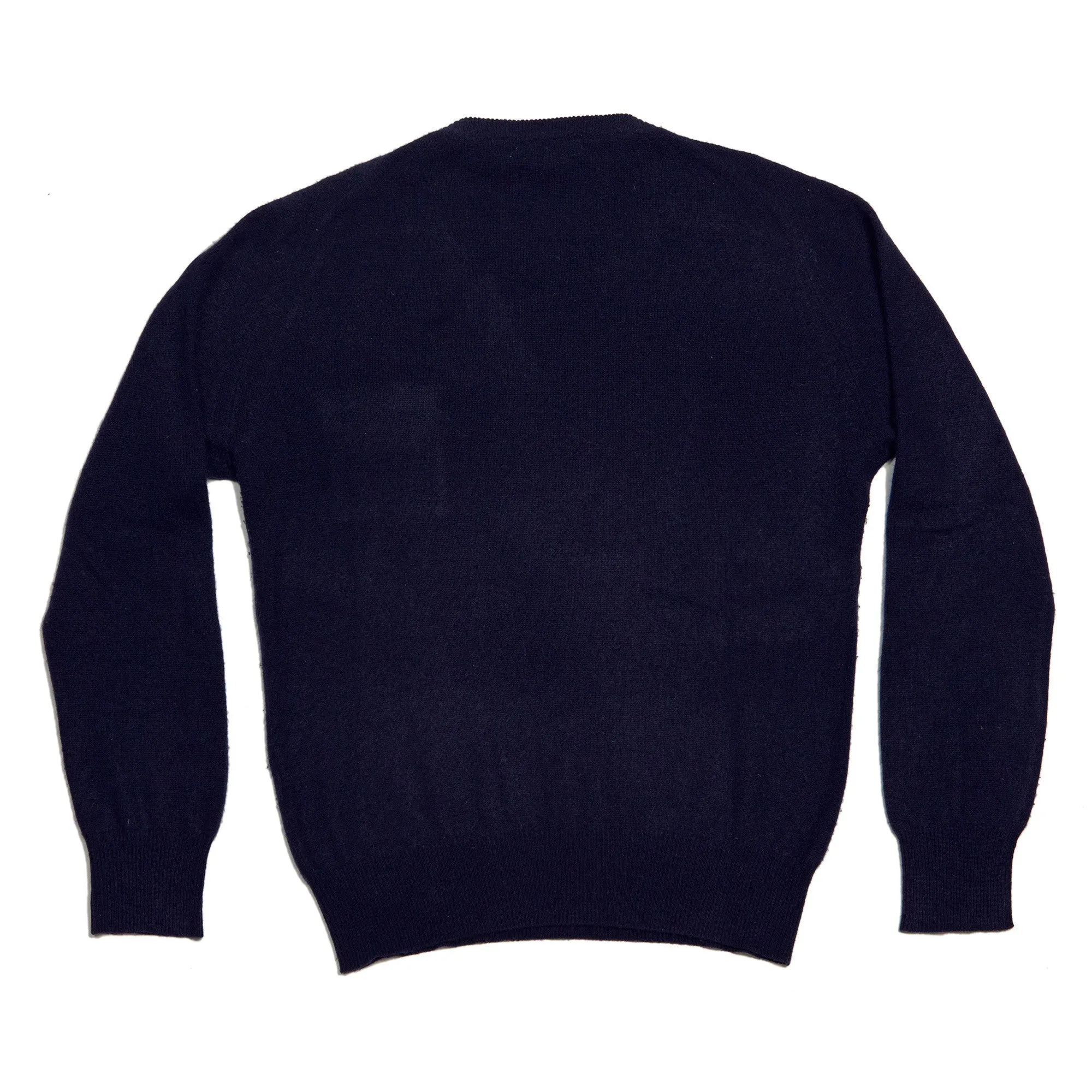 CLASSIC CASHMERE CREWNECK - NAVY