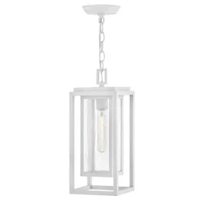 Clearwater Coastal Outdoor Pendant - Textured White