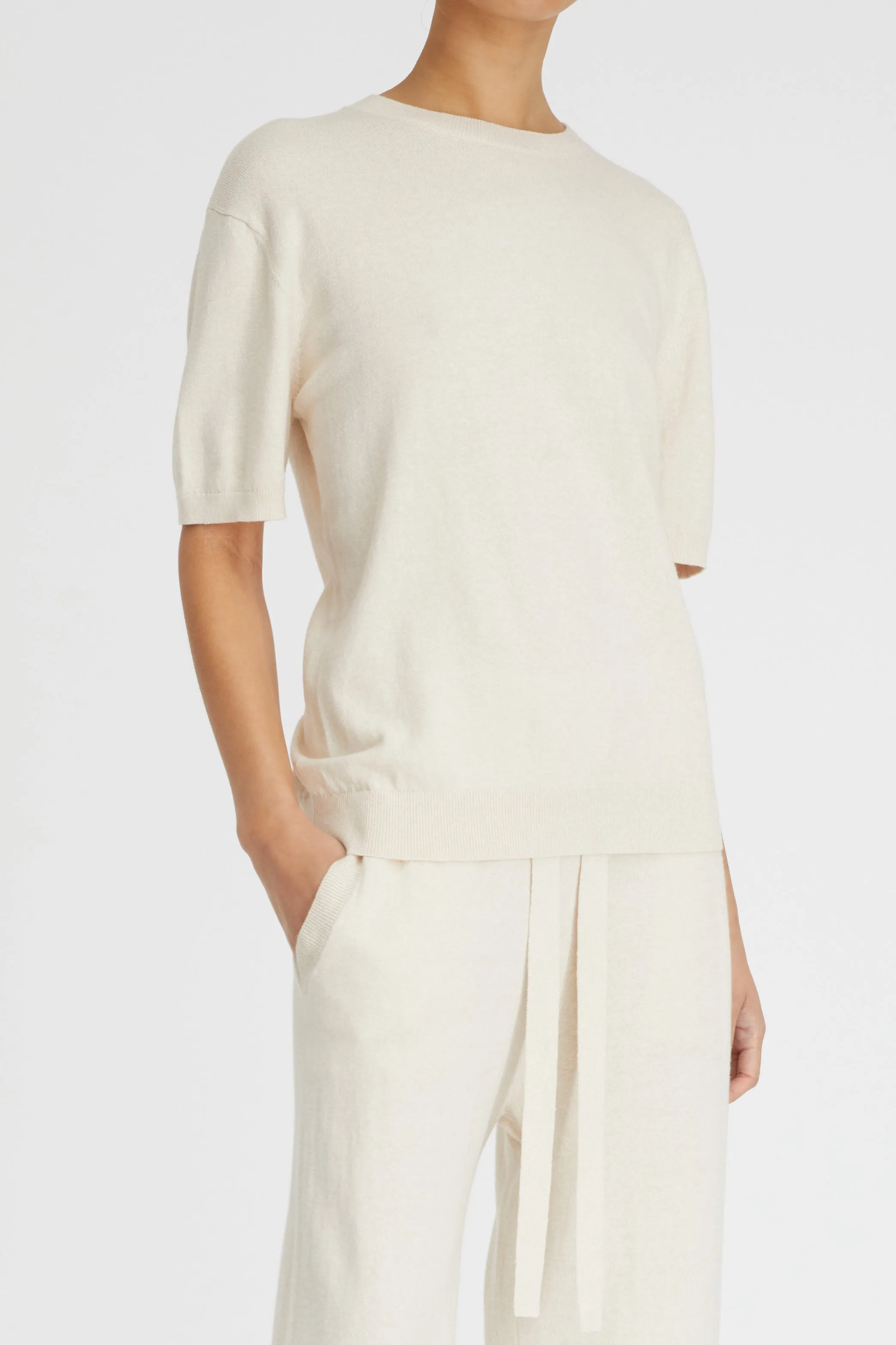 Cotton Cashmere Tee