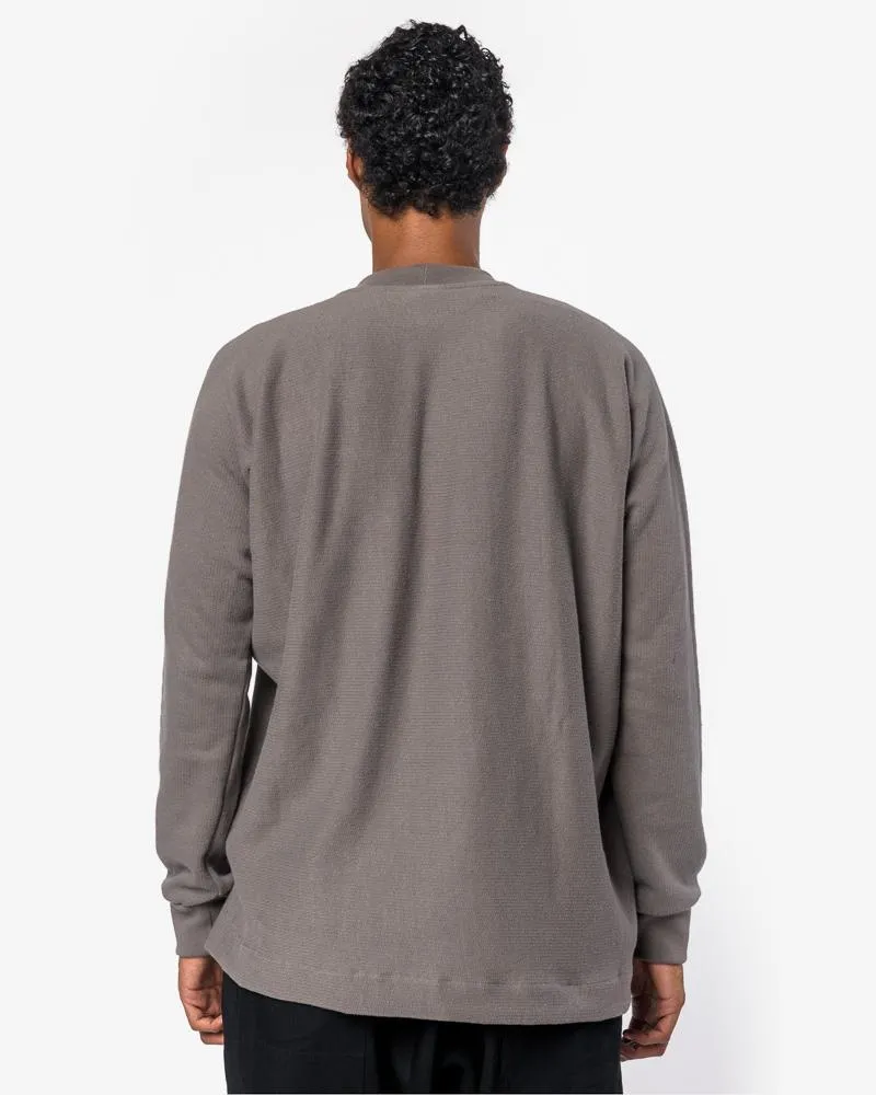 Crew Neck Sweater #29 in Light Lead