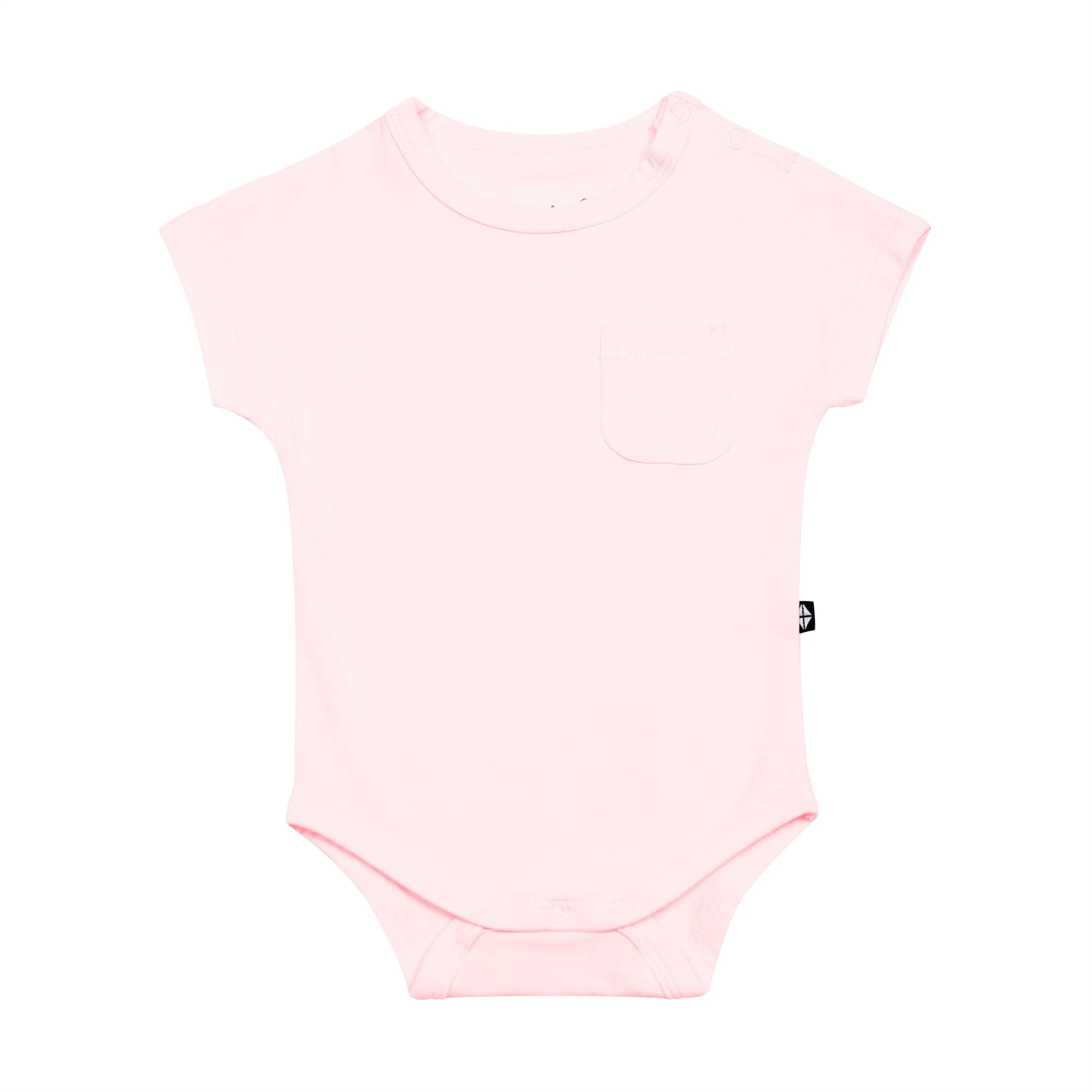 Crew Neck Tee Bodysuit in Sakura