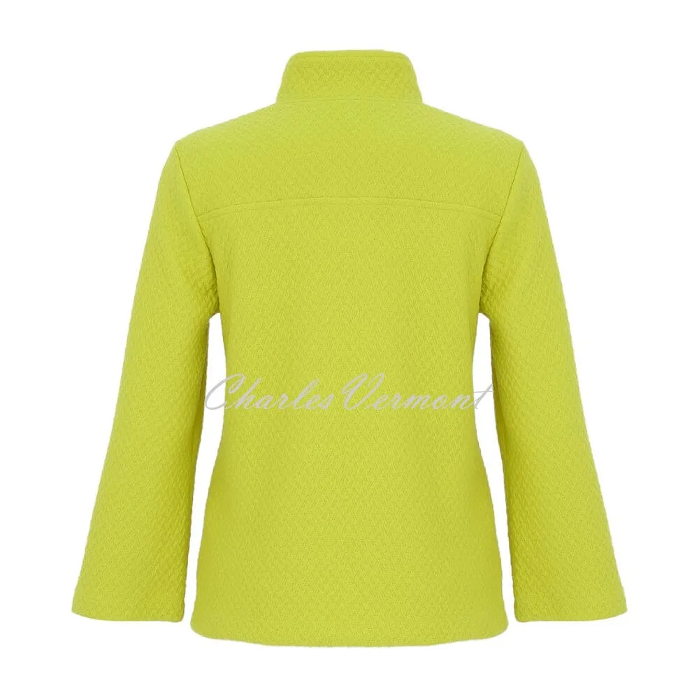 Dolcezza 'Colourful Sporty Chic' Patterned Button Jacket - Style 74214 (Citrus)