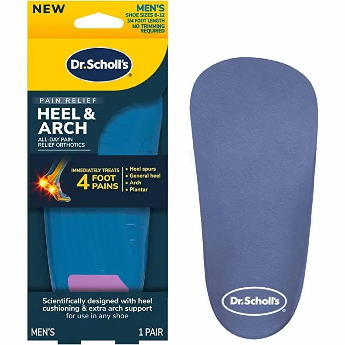 Dr. Scholl's Heel & Arch All-Day Pain Relief Orthotics Men & Women