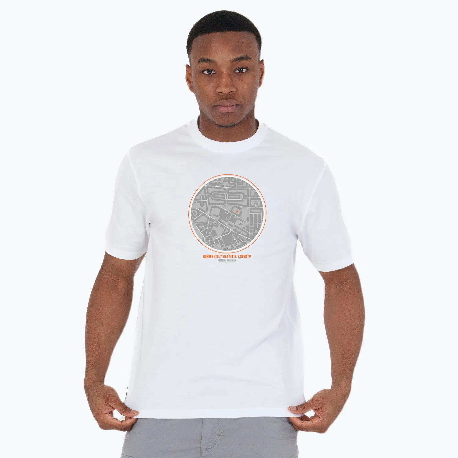 Dundee United Location T-Shirt White