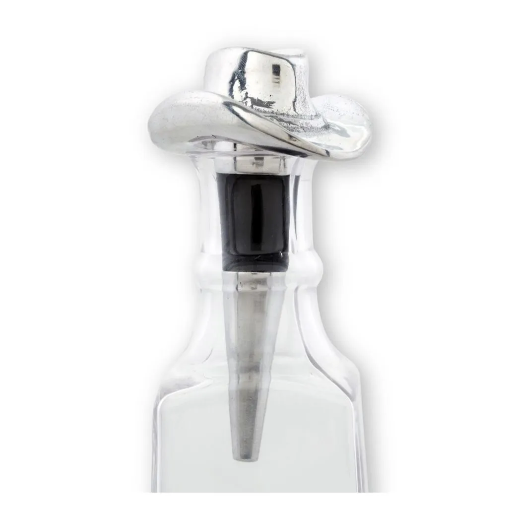 Equestrian Cowboy Hat Bottle Stopper