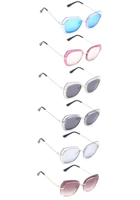 Fashion Stylish Round Cat Eye Sunglasses