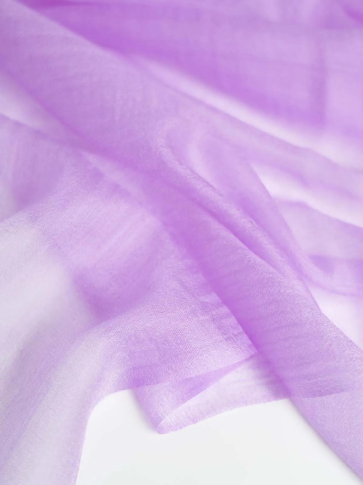 Featherlight Lilac Cashmere Scarf