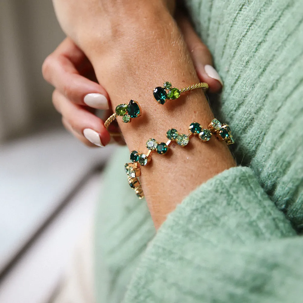 Fiona Bracelet / Green Combo