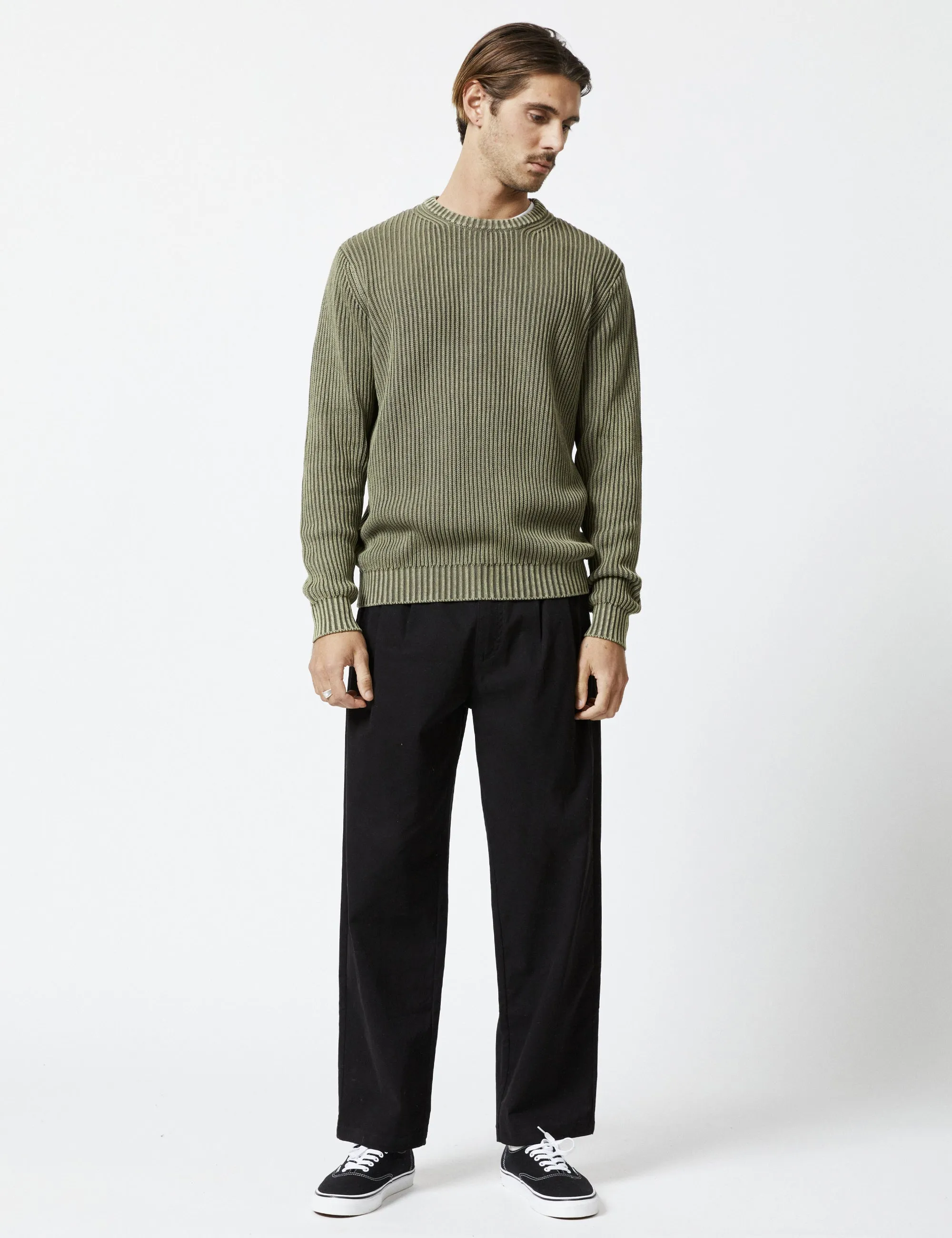 Fisher Chunky Organic Knit - Fatigue