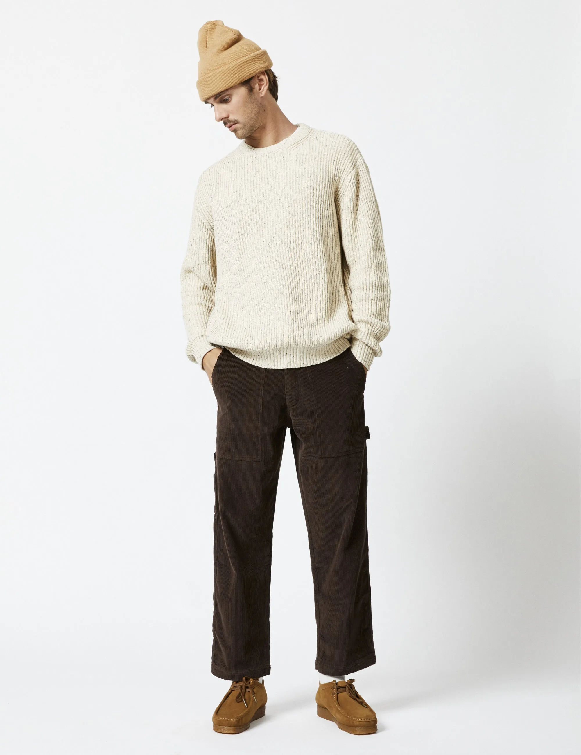 Fisher Chunky Organic Knit - Oatmeal