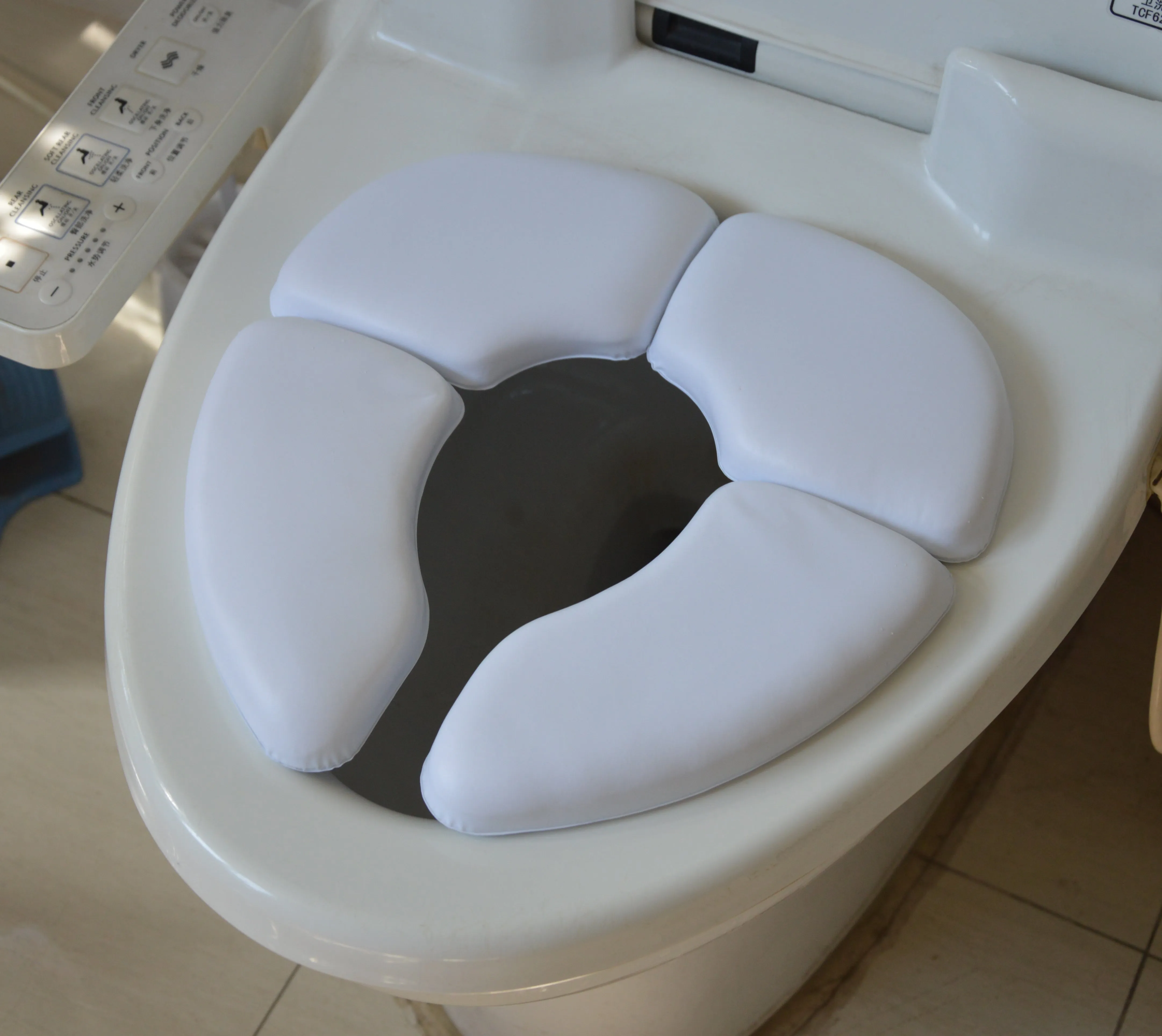 Foldable Padded Toddler Toilet Training Seat, Non-Slip & Easy Clean