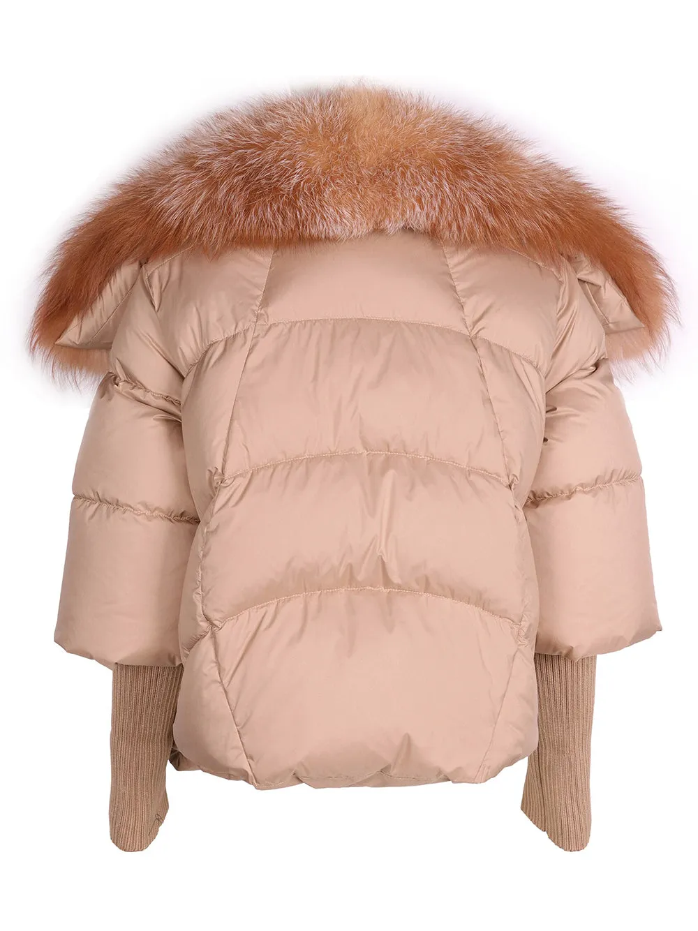 Fur Trim Puffer Jacket