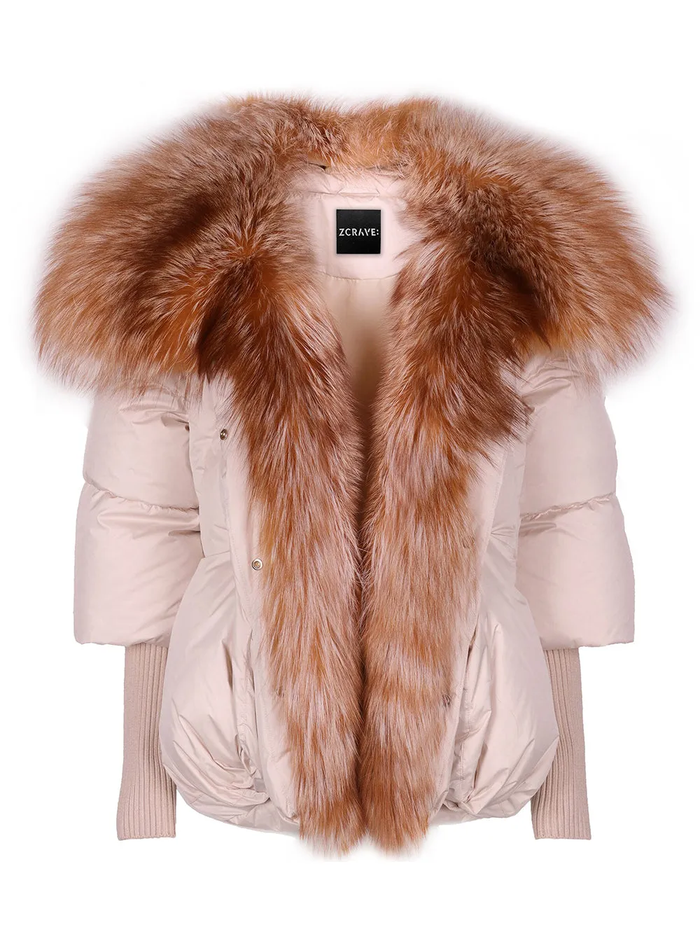 Fur Trim Puffer Jacket