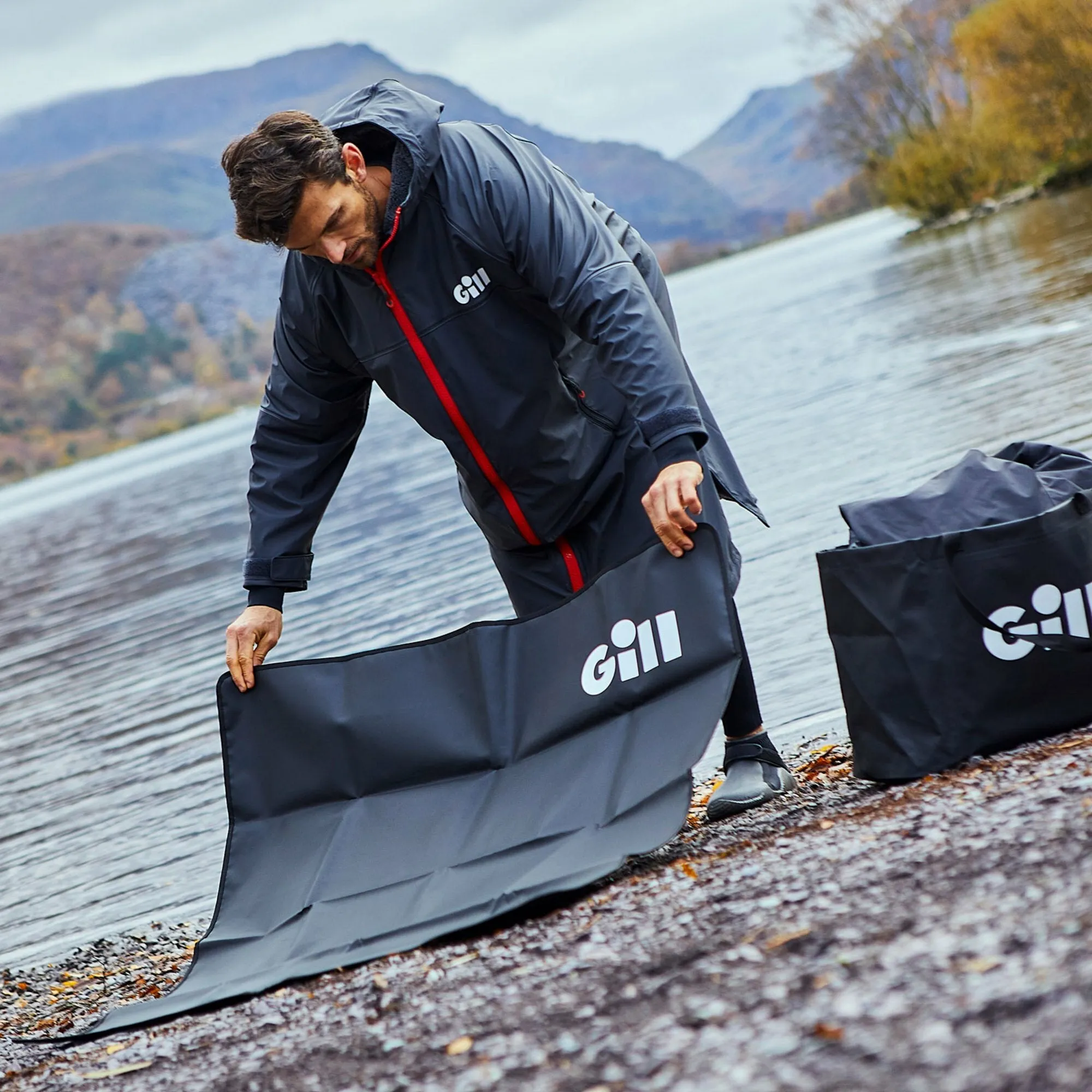 Gill Durable Waterproof Wet Bag with Easy-to-Clean Changing Mat